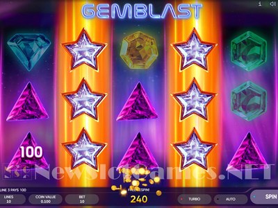 Слот Gem Blast производителя Endorphina