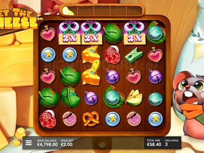 Игровой аппарат Get The Cheese студии Hacksaw Gaming